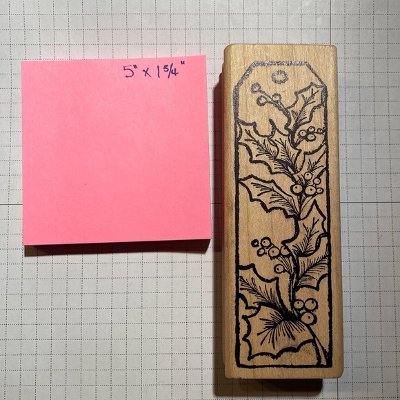 Christmas Themed Bookmark Stamp by Magenta - Picture 3 of 6